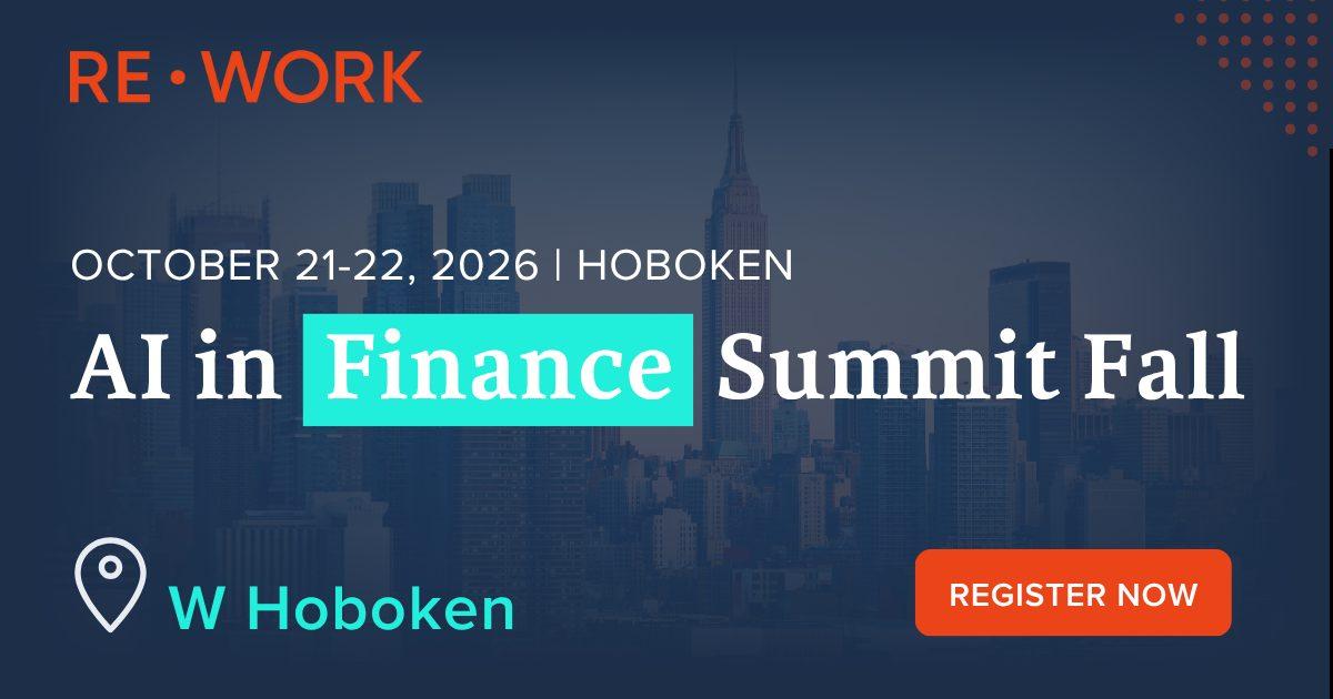 AI in Finance Summit Fall 2026 banner