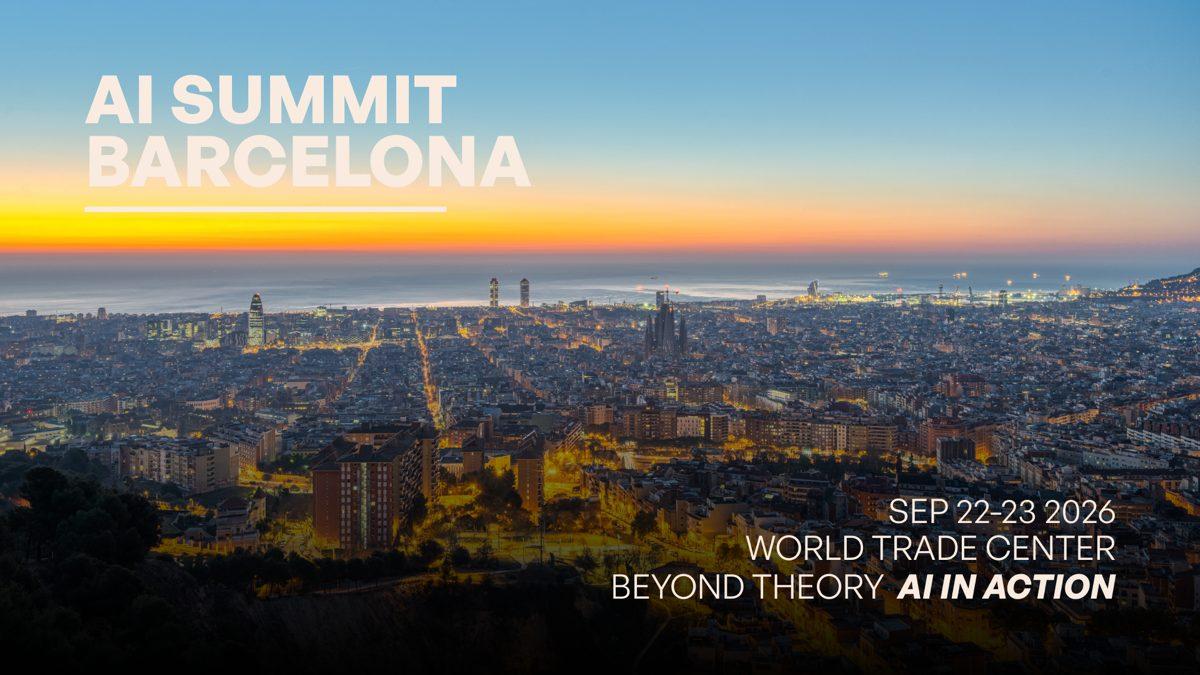 AI Summit Barcelona banner
