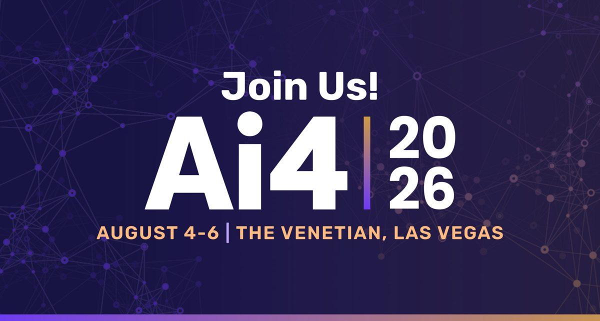 Ai4 2026 banner