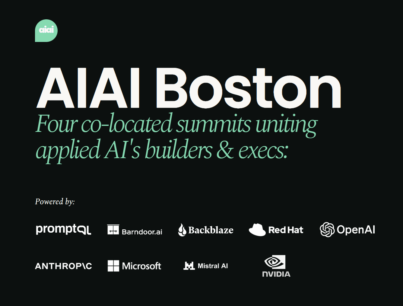 AIAI Boston banner