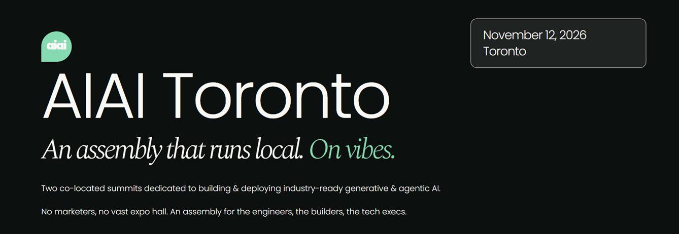 AIAI Toronto banner