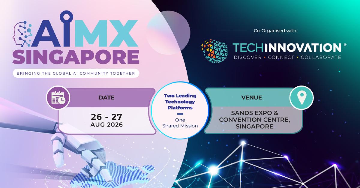 AIMX Singapore 2026 banner