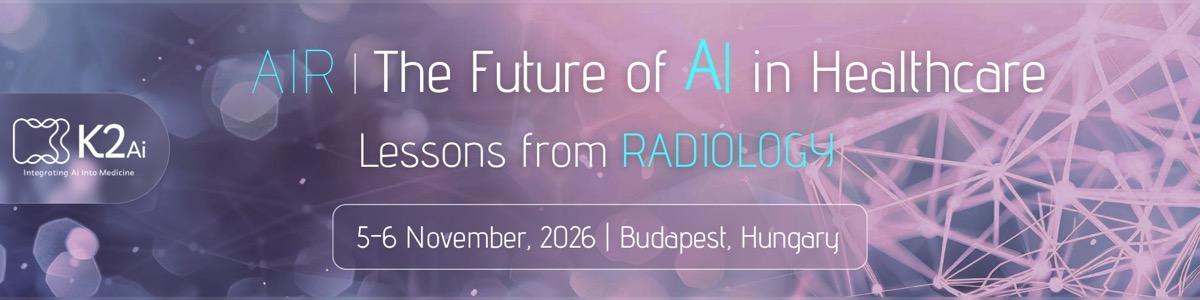 AIR: The Future of AI in Healthcare (Radiology) banner