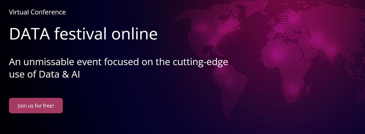 DATA festival online banner