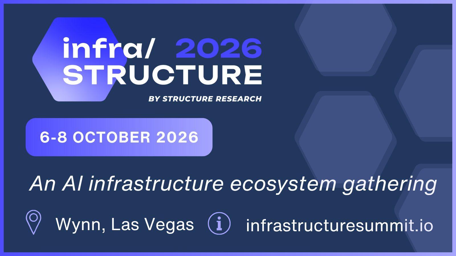 infra/STRUCTURE Summit banner