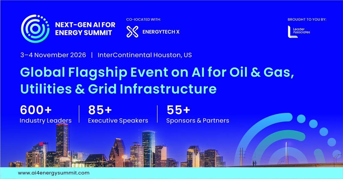 Next-Gen AI for Energy Summit 2026 banner