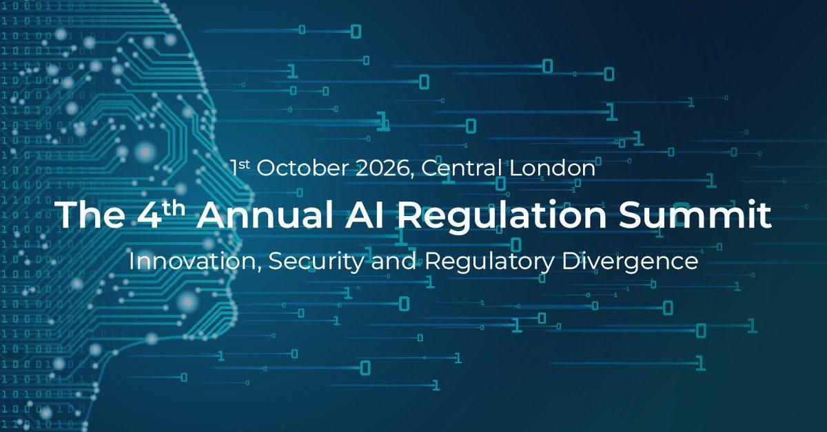 The 4th Annual AI Regulation Summit 2026 banner
