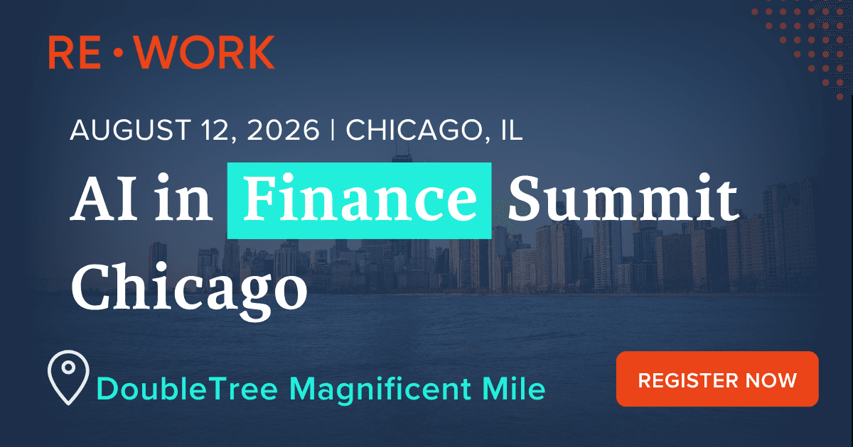 AI in Finance Summit Chicago 2026 banner