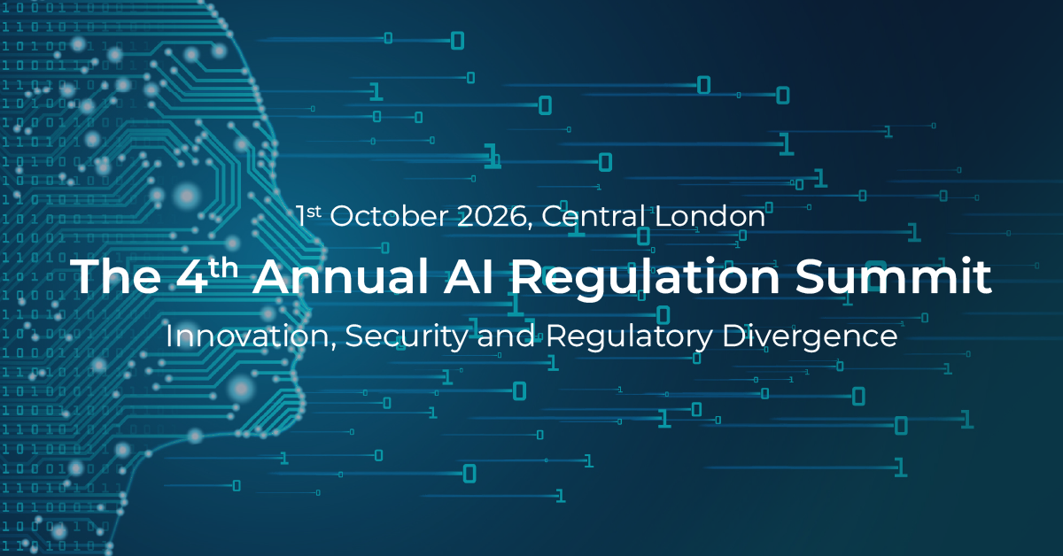 The 4th Annual AI Regulation Summit 2026 banner